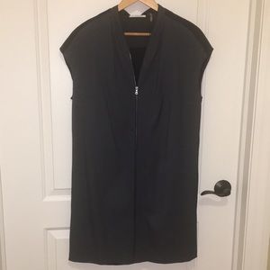 T Tahari grey and black shift dress | Size small NWT